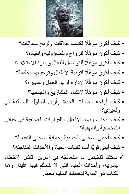 الكتاب 2 - الحزن والغضب والتوتر (الجزء 1) : البرنامج 1 و2