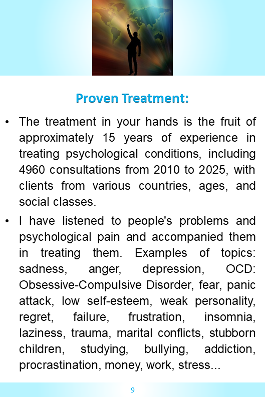 PSY3 Book 1 - Introduction : Correct Diagnosis and the Road to Feeling