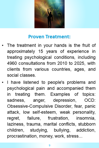 PSY3 Book 1 - Introduction : Correct Diagnosis and the Road to Feeling